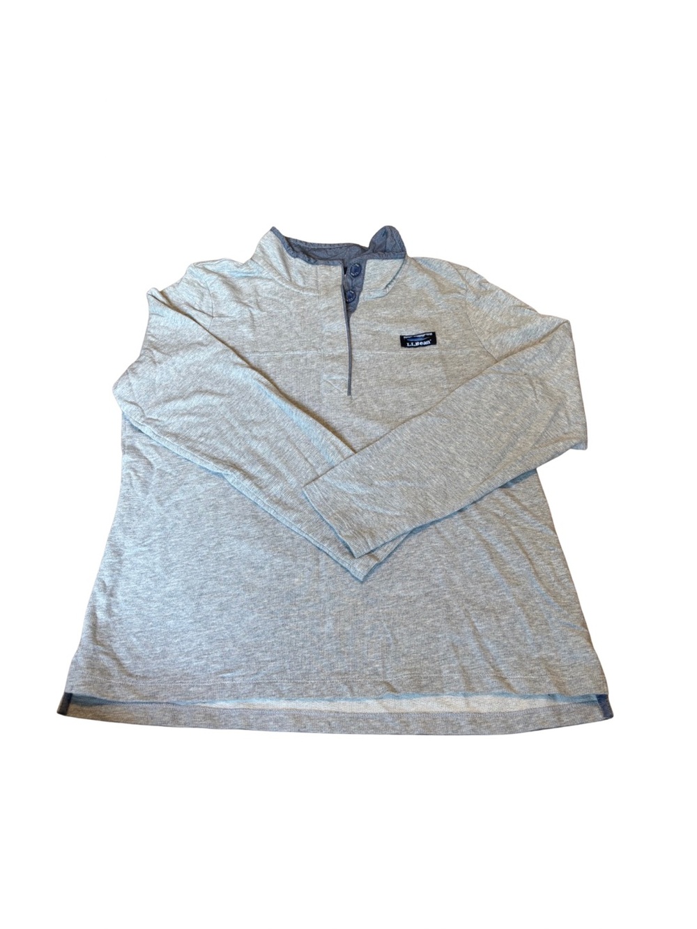 L.L. Bean Heritage Heritage Waffle-Knit Mockneck Pullover